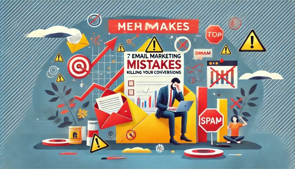 7 Email Marketing Mistakes Killing Your Conversions: Expert Advice to Fix Them